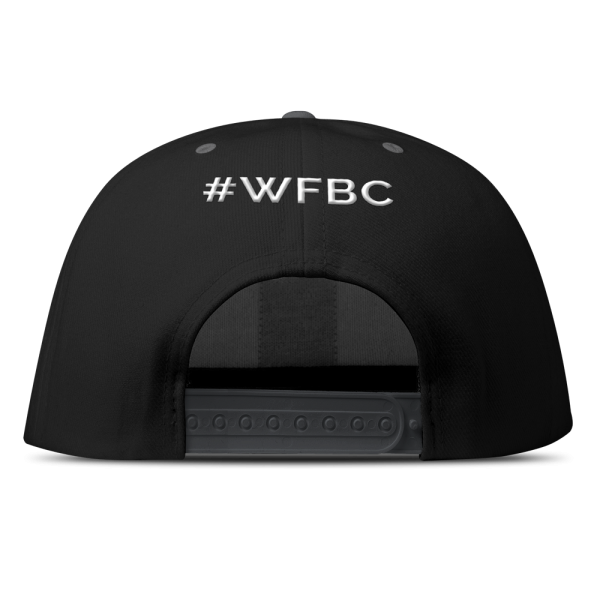 SNAP BACK HAT - BLACK - Image 2